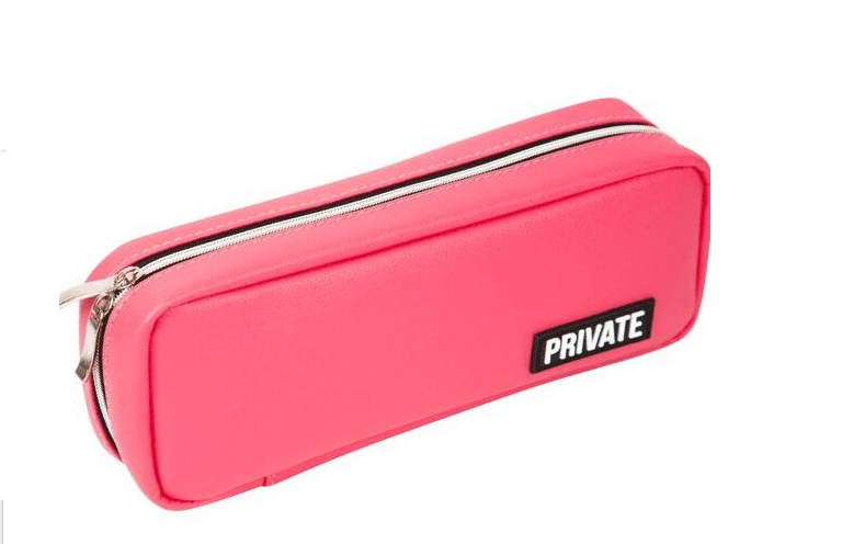 Пенал 'deVENTE.Private', 21х9х5 матовая искуственная кожа , цвет красный, 7025258