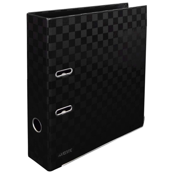 Папка с арочным механизмом 'deVENTE. TOTAL BLACK' A4 75 мм разобранная картонная, 3091308