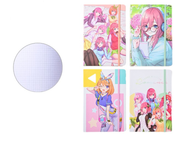 Блокнот 'ANIME' 14х21 см, 80 листов, виды ассорти,  AT-3109
