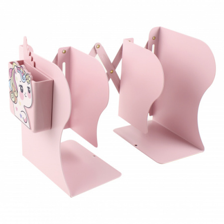 Подставка для книг "deVENTE.Unicorn", 190х147х90 мм , розовый цвет, 8063231